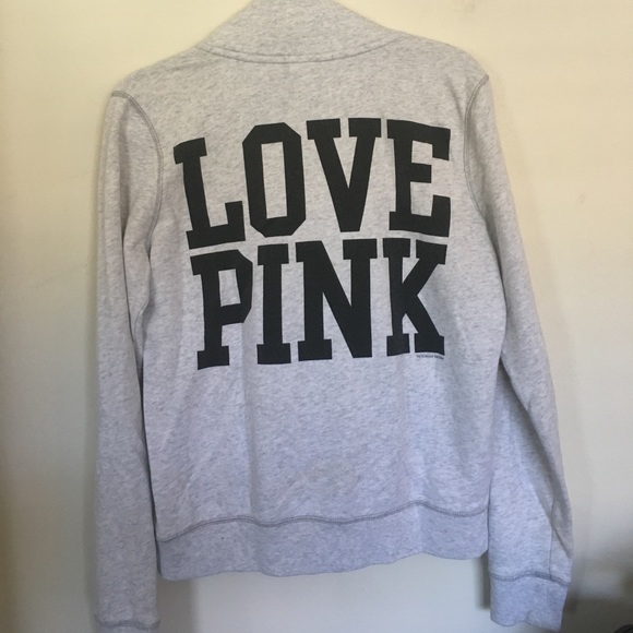 crew neck zip up sweatshirt - Picture 2 of 4