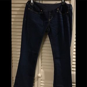 GAP Maternity Jeans Long & Lean 27/6 Dark Blue