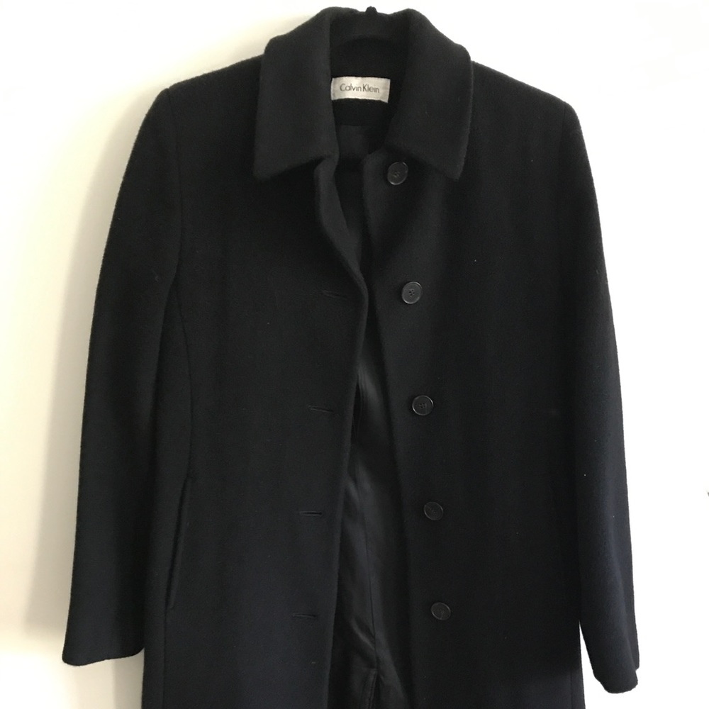Calvin Klein Wool Overcoat