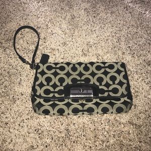 Genuine Coach wristlet