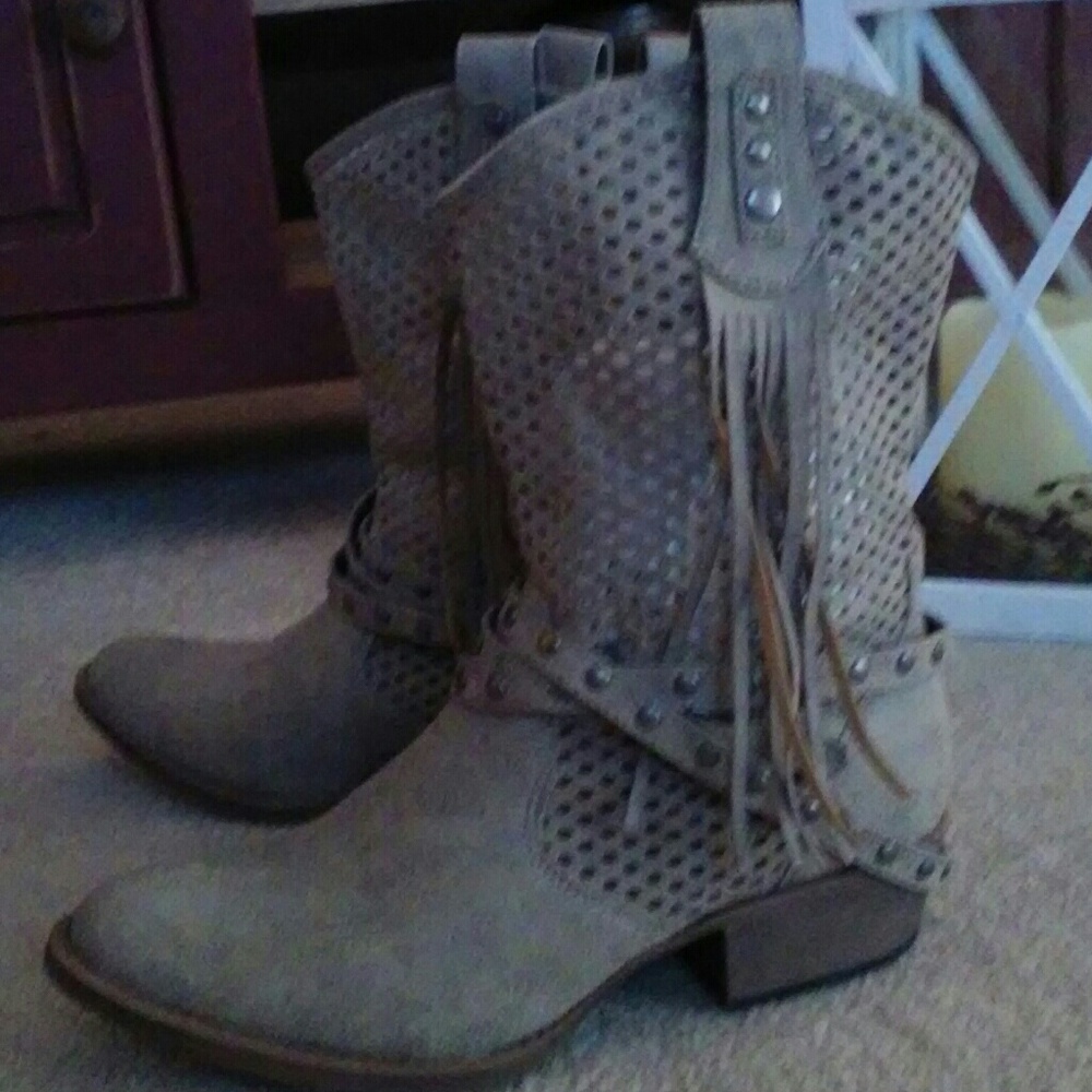 Western style boots