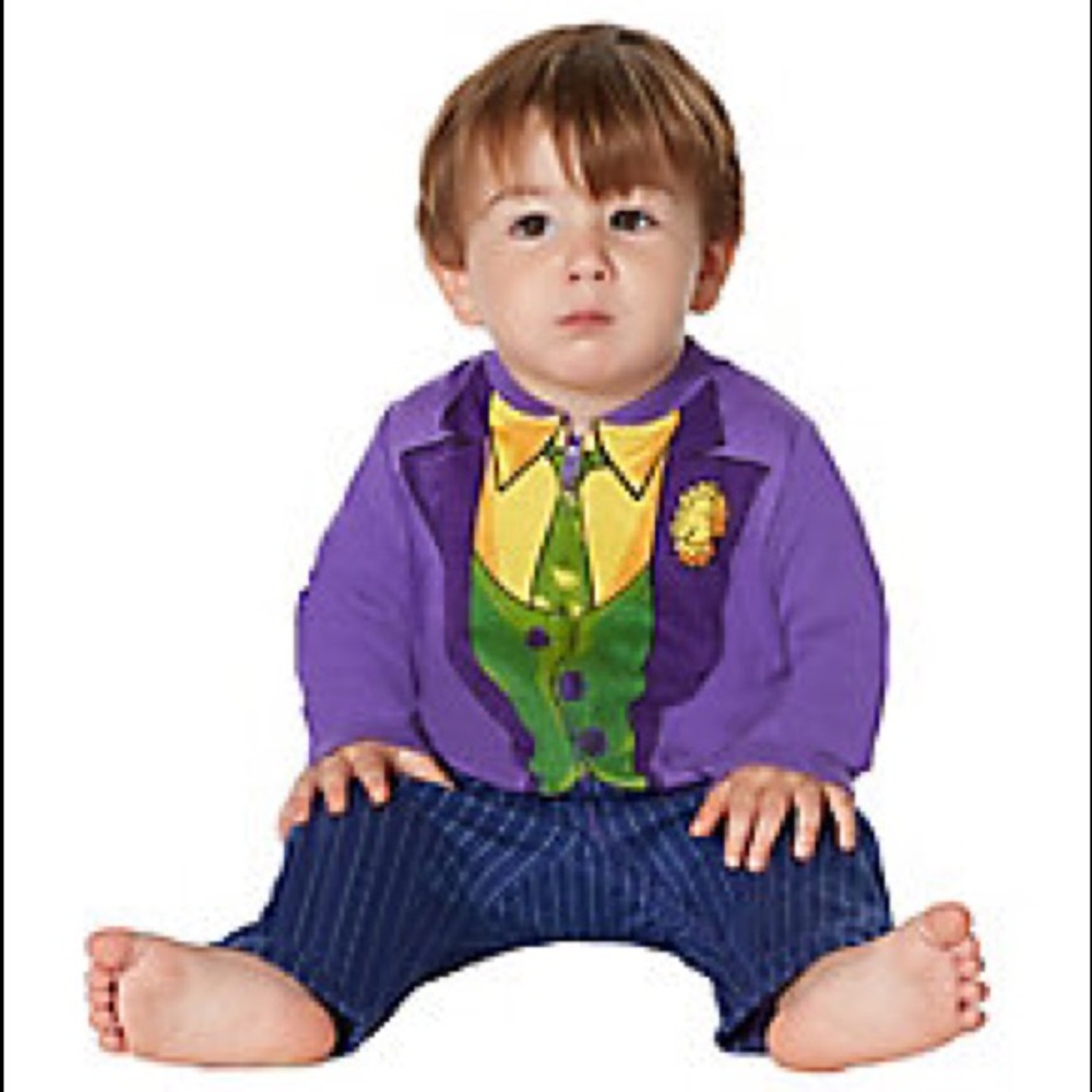 Joker costume for infant