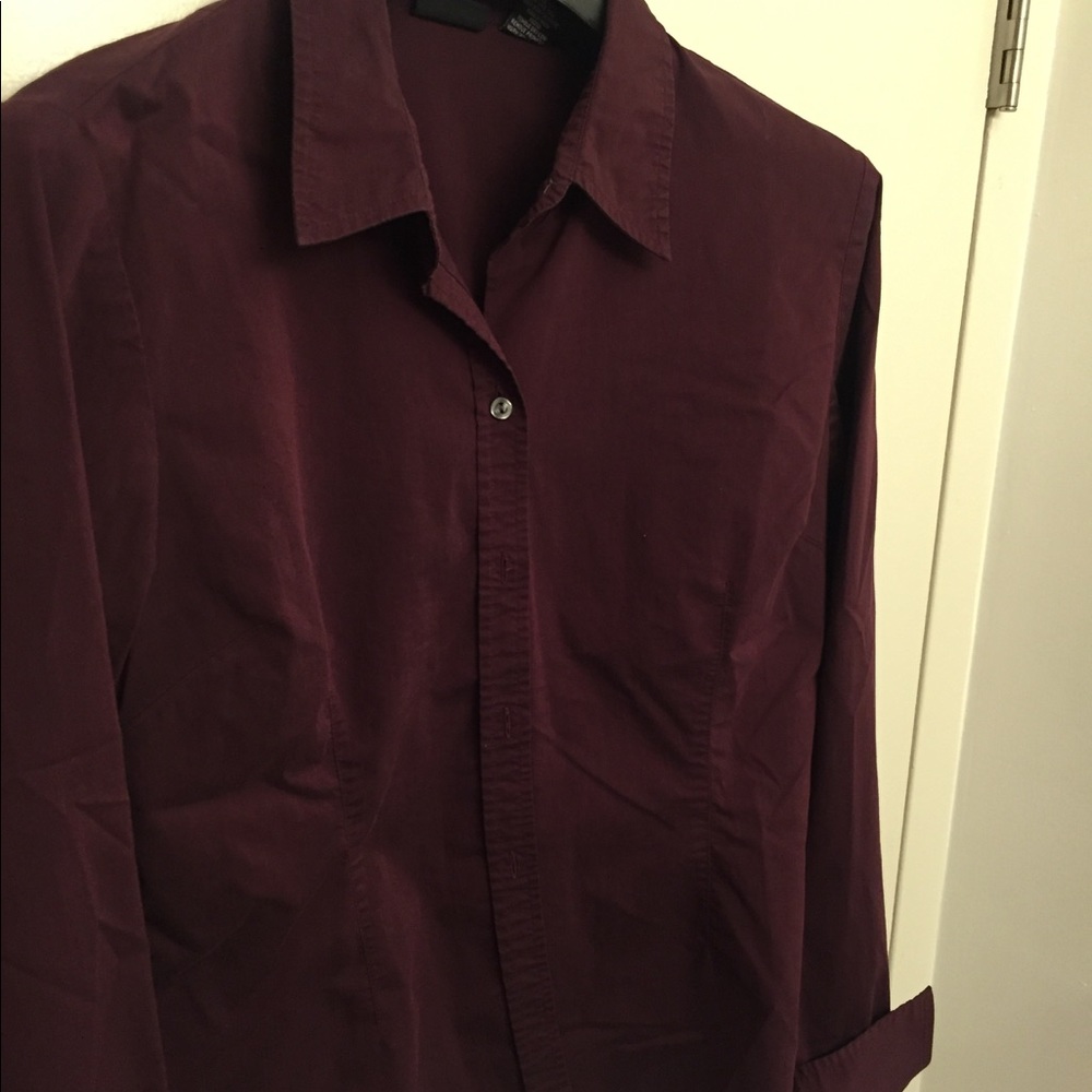 2/$10 New York & Co Button Down Shirt