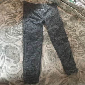 Grey body glove athletic leggings
