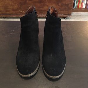 Lucky Brand Yakeena' Zip Wedge Bootie