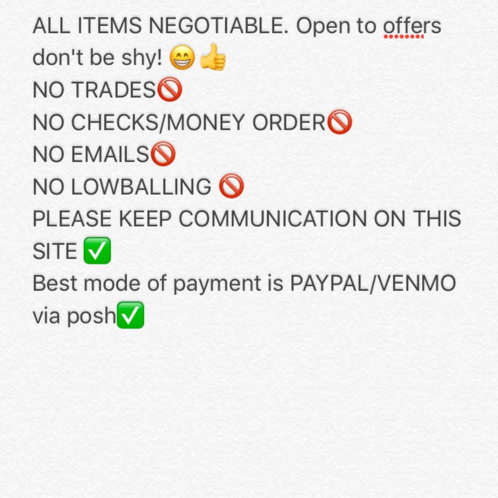SHOP RULES UPDATED READ DESCRIPTION