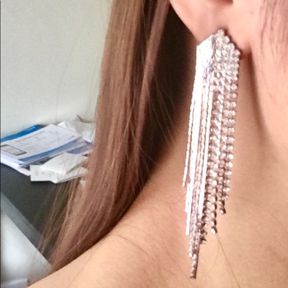 Rose Gold Earrings - Picture 2 of 2