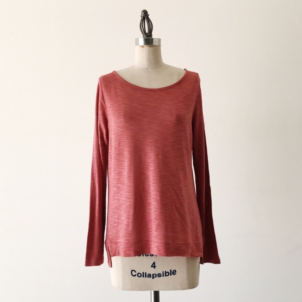 ✨SALE✨Madewell Rose Long Sleeve shirt