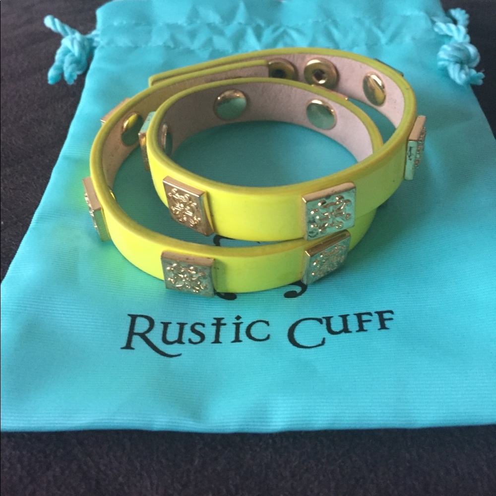 Rustic Cuff Meagan Patent Double Wrap