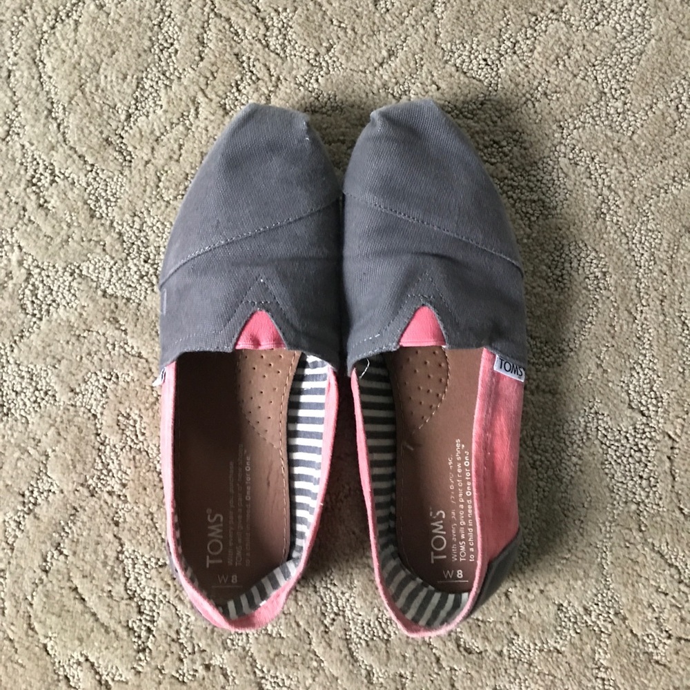 Classic Toms Coral and Brown