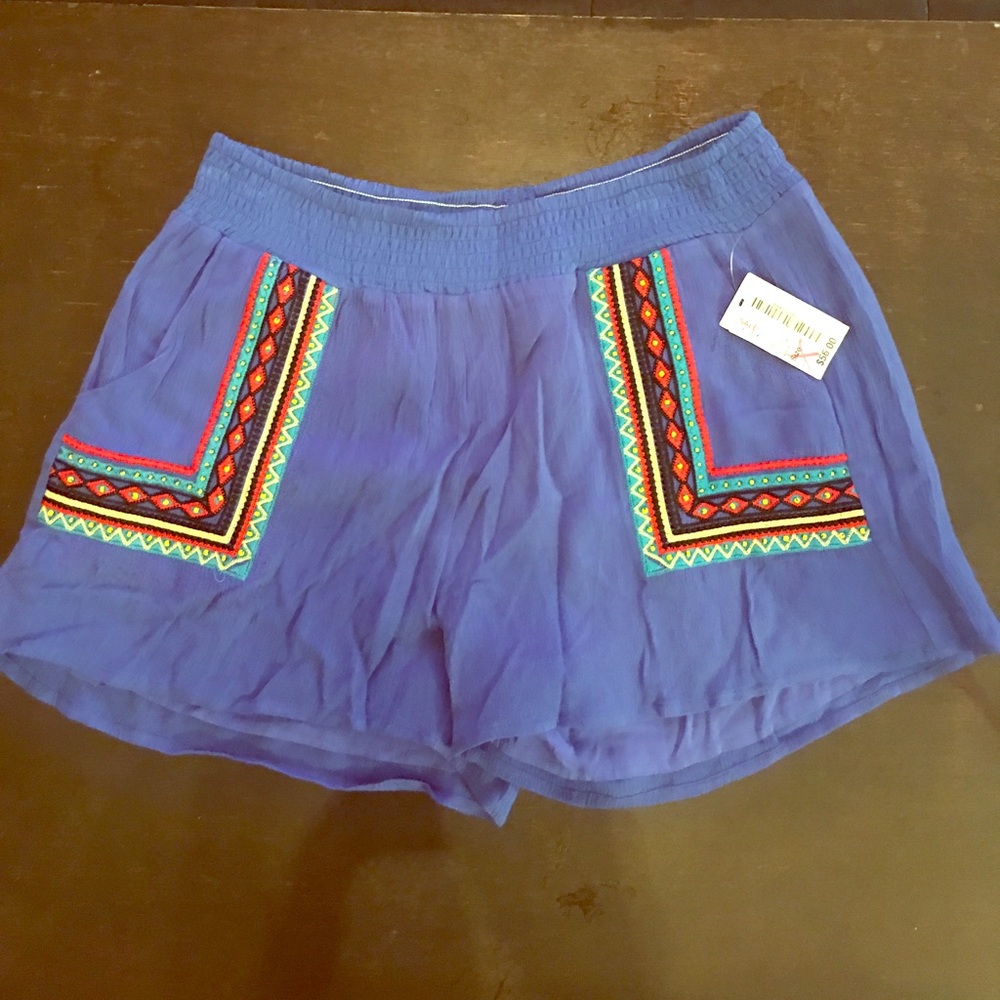 South Moon Under Shorts with Embroidered Pockets