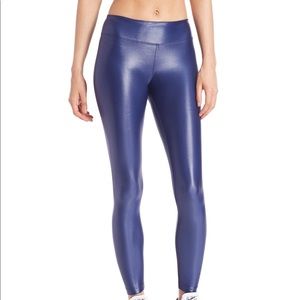 Koral navy lustrous leggings