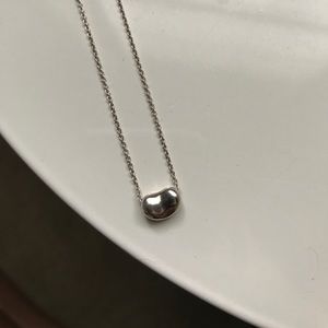 Peretti Tiffany bean necklace