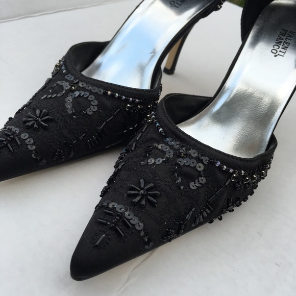 Valenti Franco SWAN beaded pumps - Picture 5 of 8