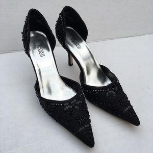 Valenti Franco SWAN beaded pumps