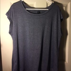 Workout top-heather blue-xl