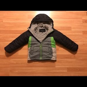 Boys Weather Tamer Winter Coat SZ S/8