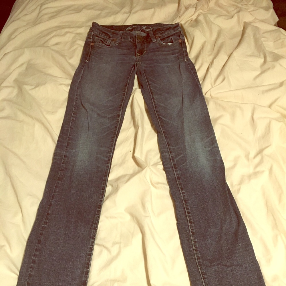 American eagle 00 long jeans euc!!!