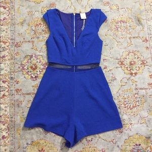 NWT royal blue romper from Hello Molly💙