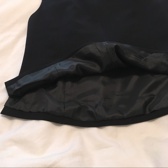 SOLD—-Talbots black lined shell with white piping - Picture 5 of 5