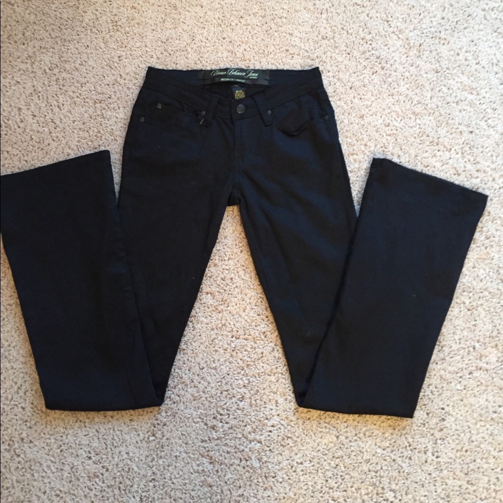 Urban Behavior Boot Cut Black Jeans.