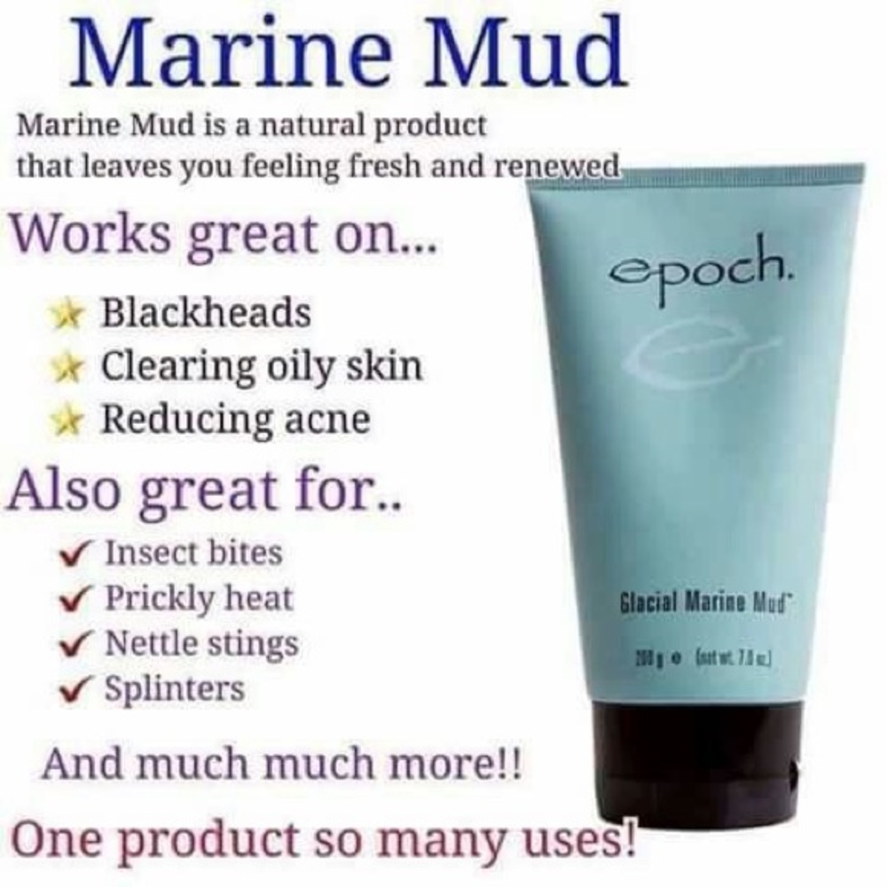 Marine mud mask