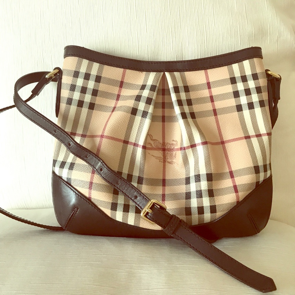 Burberry Satchel- Checkered Design 