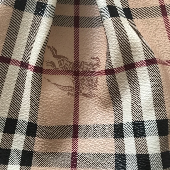 Burberry Satchel- Checkered Design - Picture 3 of 7