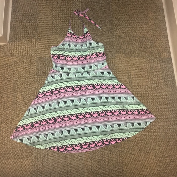 Victoria Secret Pink Halter Tribal Sundress - Picture 1 of 2