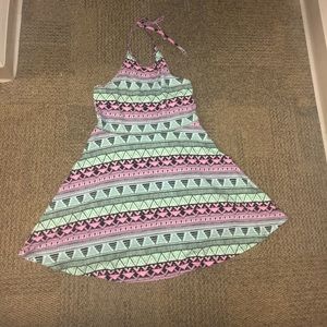 Victoria Secret Pink Halter Tribal Sundress