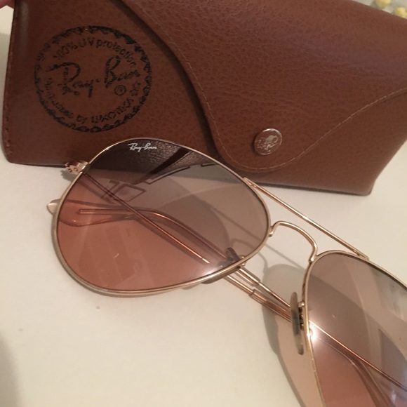Ray-Ban Gold Aviators