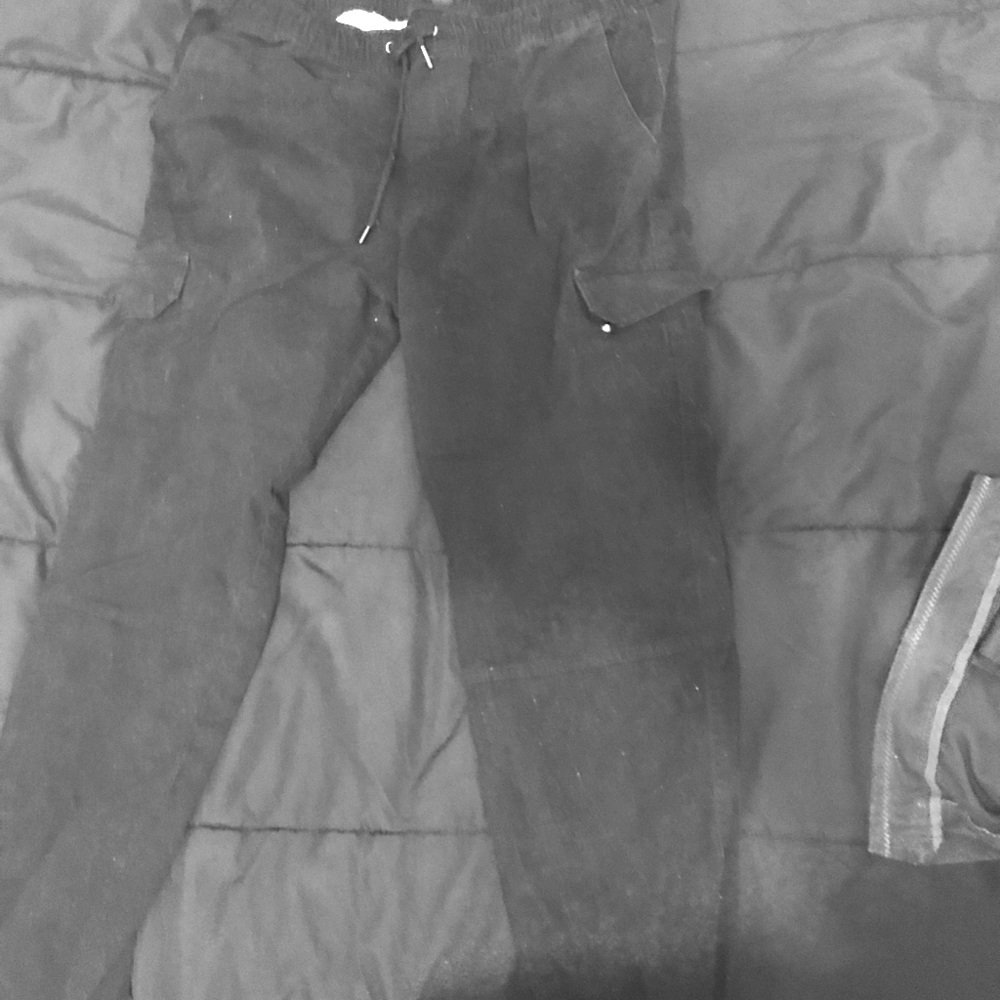 Black joggers