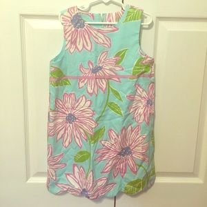 Lilly Pulitzer flower jumper dress 6x