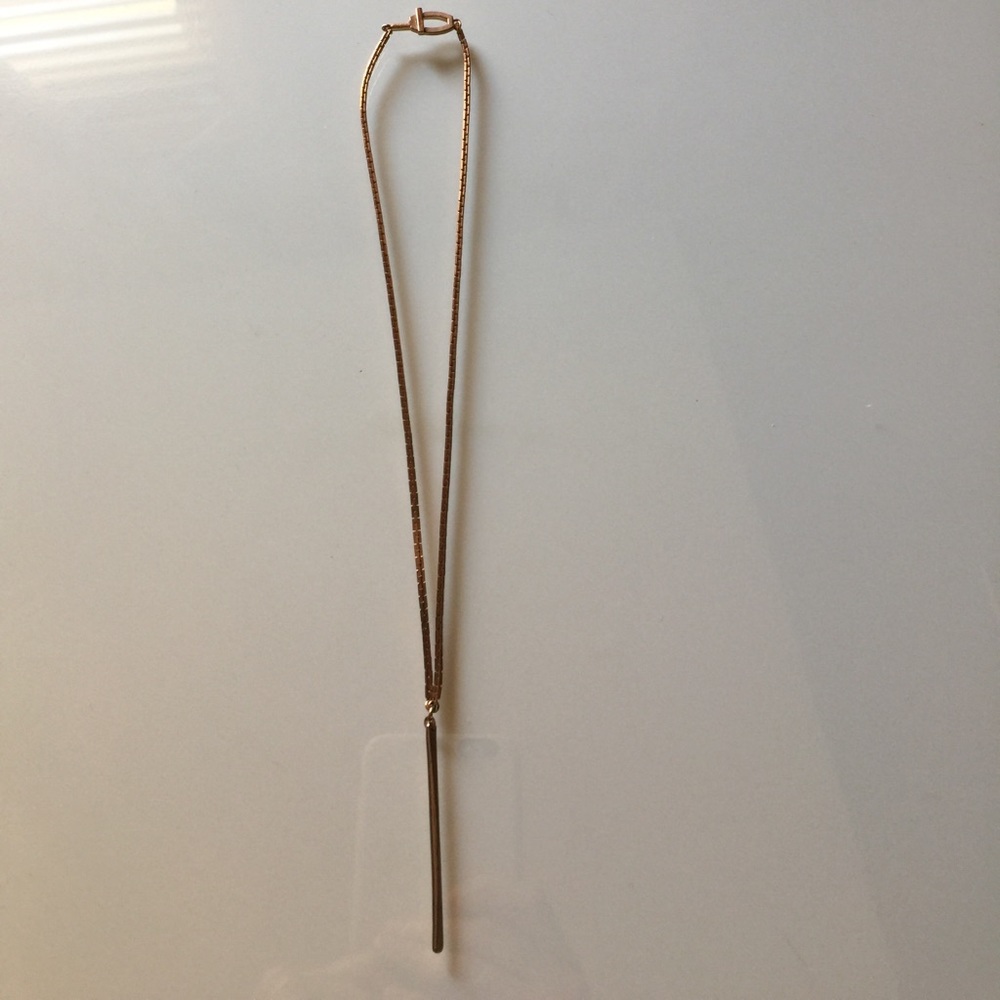Brass Modern Necklace