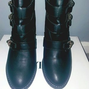 Just fab women's black boots size 10