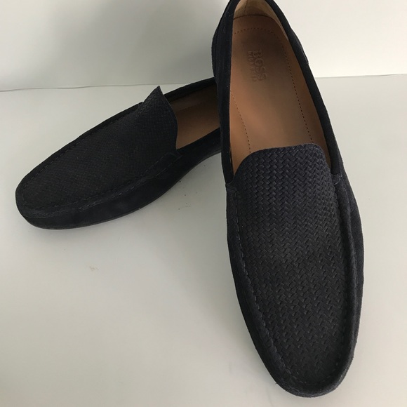 Hugo Boss Other - Hugo Boss Suede Driving Loafers Shoes Moccasins