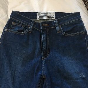Free people high waisted skinny jeans