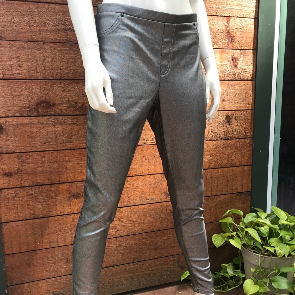 Style & Co Silver Leggings L