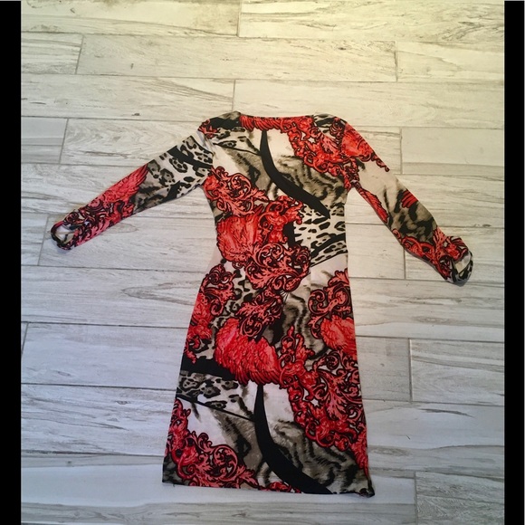 Soho Chick💐Super Chic Faux Wrap Dress!💐NWOT! - Picture 2 of 4