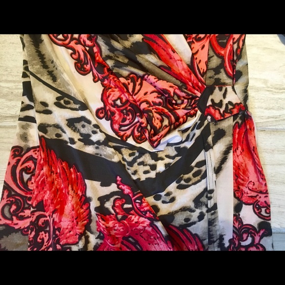 Soho Chick💐Super Chic Faux Wrap Dress!💐NWOT! - Picture 4 of 4