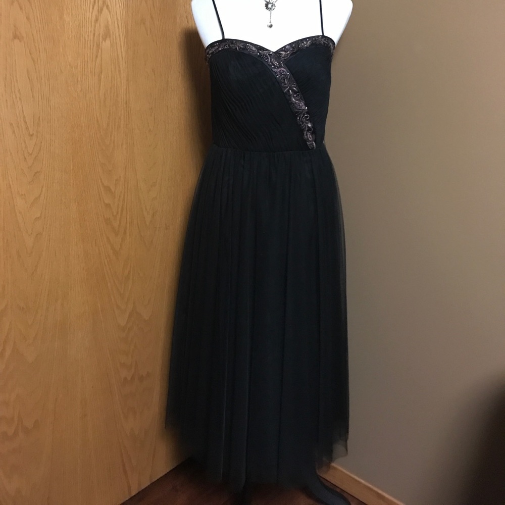 Spaghetti strap black dress (SOLD)