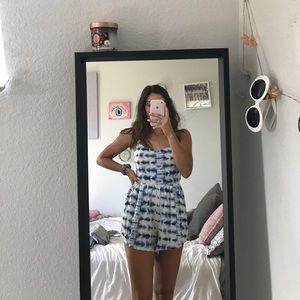 Tie dye romper