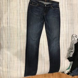 7 for all mankind Roxanne skinny sz 30
