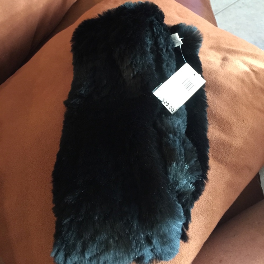 Faux fur scarf