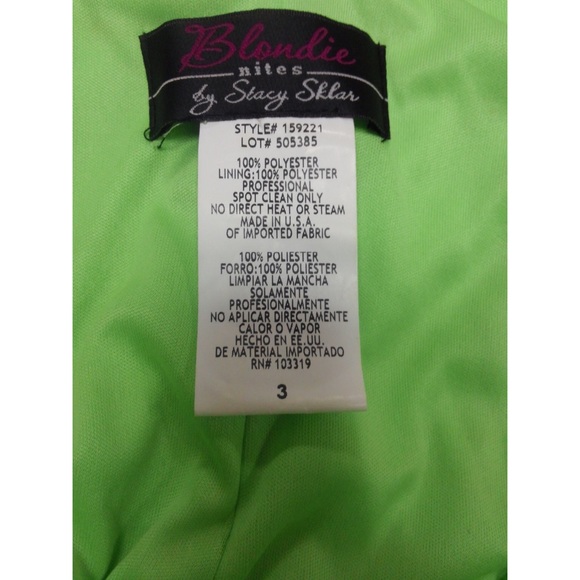 Blondie Nites By Stacy Sklar Sequin Dress (3) - Picture 6 of 7