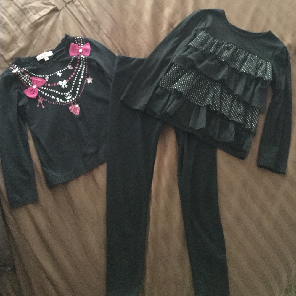 2tops & 1 pair of tights