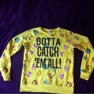 💋Pokémon Gotta Catch Em All Sweater Shirt💋
