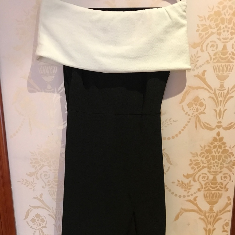 Open shoulder dress