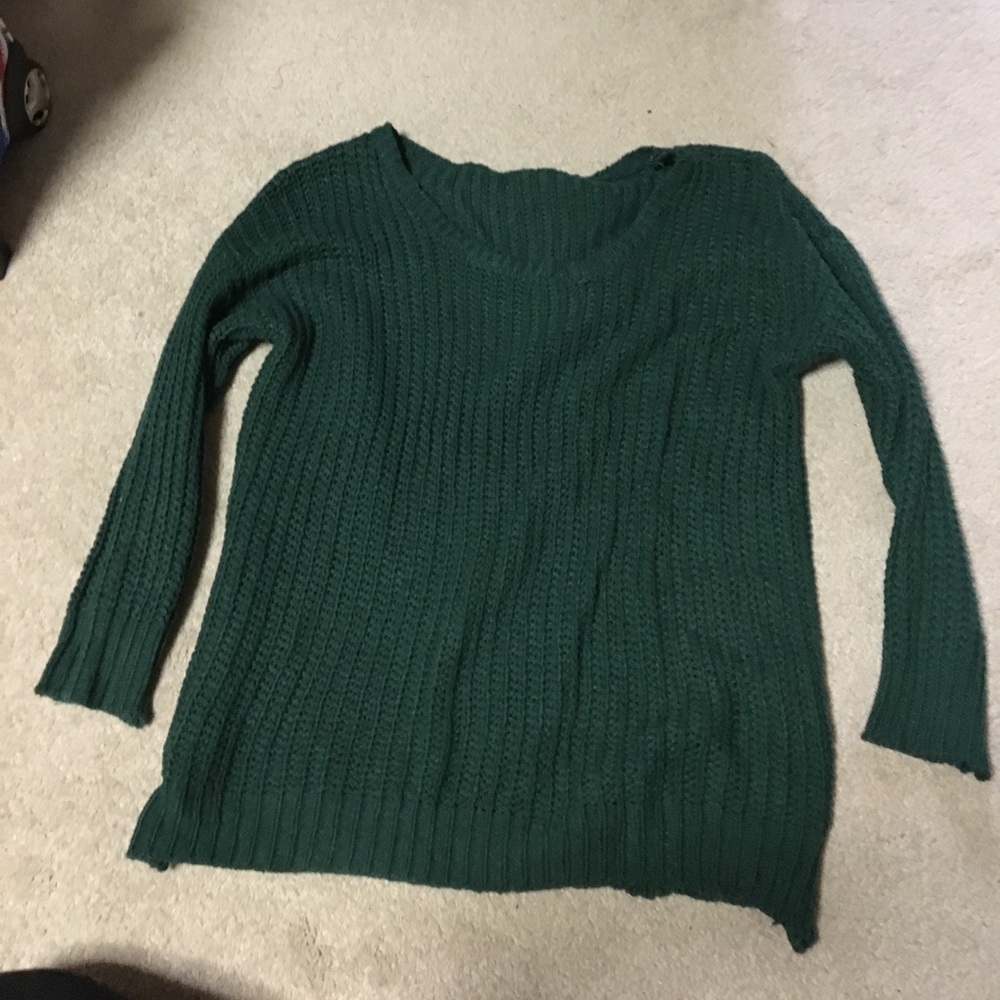 Green Sweater