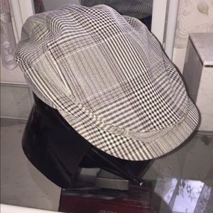 Tweed newsboy cap